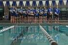 Swimming Senior Day  Wheaton College Women's Swimming & Diving seniors were honored on Senior Day prior to the team’s duel meet against Babson, January 11, 2020. - Photo By: KEITH NORDSTROM : Wheaton, Swimming, Senior Day